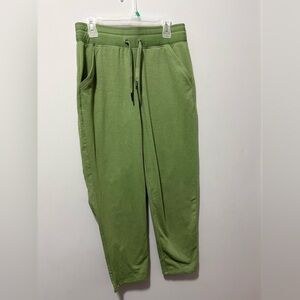 Earth Yoga Green Straight leg jogger pants